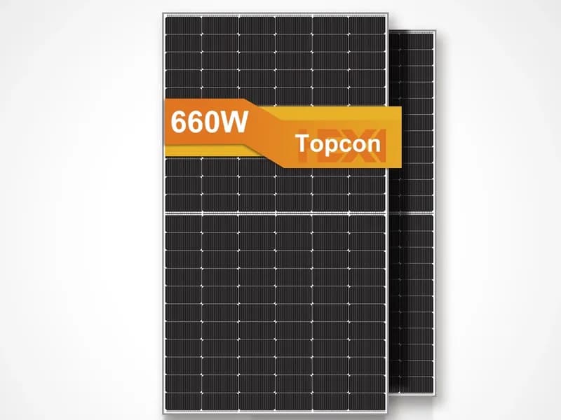 Солнечная панель  Bluesun 660W (TOPCon) Двойное стекло