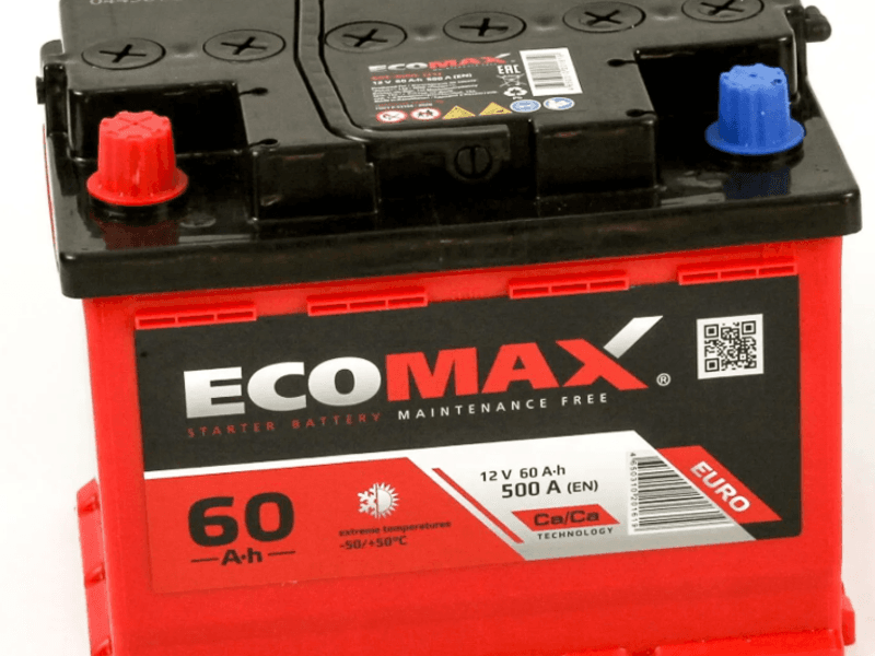Ecomax 60Ah 500A 1